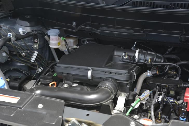 Open Bonnet Engine Shot