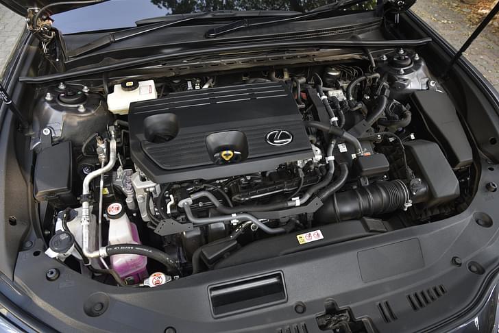 Open Bonnet Engine Shot